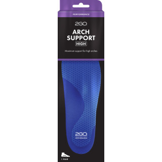 Arch support insoles for performance