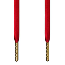 Red leather laces
