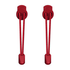 Reflective lock red shoelaces