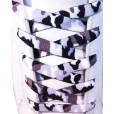 Greyscale army shoelaces