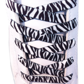 Zebra shoelaces