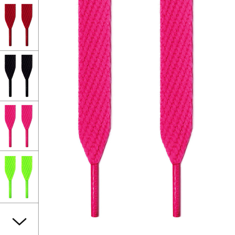 Bright pink shoe laces shop
