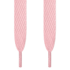 Super wide pink shoelaces