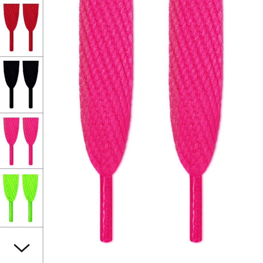 Hot discount pink shoelaces