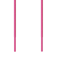 Round hot pink dress shoelaces