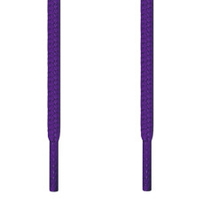Round purple shoelaces
