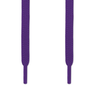 Elastic flat purple shoelaces (no tie)