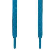 Elastic turquise-blue shoelaces (no tie)