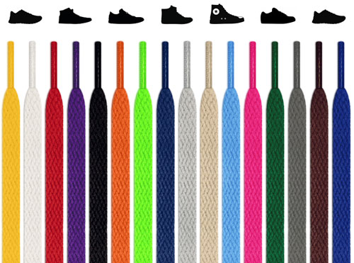 flat shoelaces uk