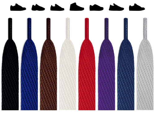 AOMIDI Flat Shoe Laces - 3 Pairs Of Athletic Ghana